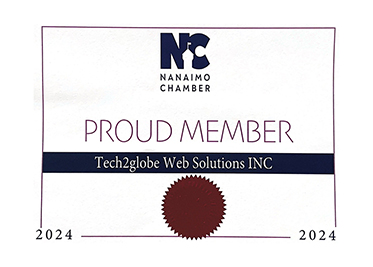 Nanaimo Chamber Certificate